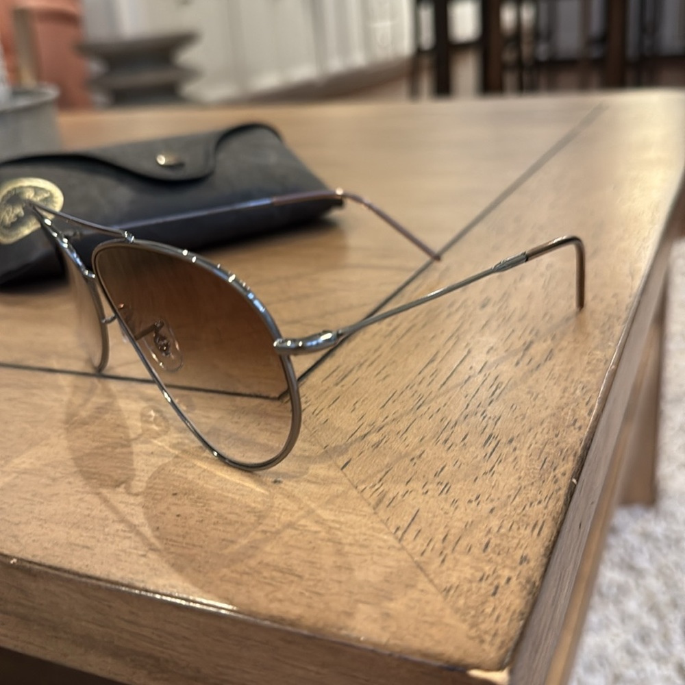 Ray Ban Aviator Reverse Sunglasses - Picture 5 of 7